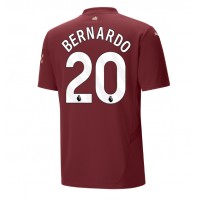 Maglia Calcio Manchester City Bernardo Silva #20 Terza Divisa 2024-25 Manica Corta